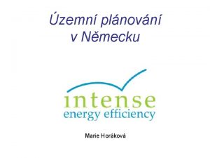 zemn plnovn v Nmecku Marie Horkov zemn pln