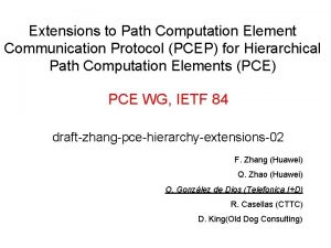 Extensions to Path Computation Element Communication Protocol PCEP