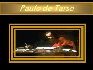 Paulo de Tarso I Corintios 1 1 Paulo