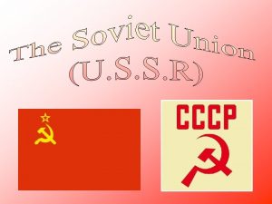 The Russian Revolution Two revolutions occurred in 1917