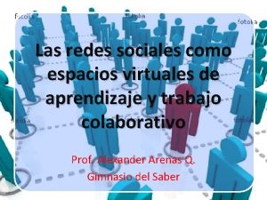 Las redes sociales como espacios virtuales de aprendizaje