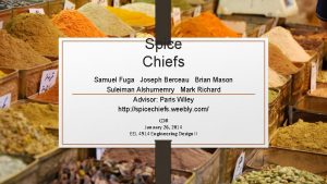 Spice Chiefs Samuel Fuga Joseph Berceau Brian Mason