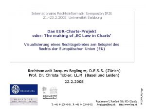 Internationales Rechtsinformatik Symposion IRIS 21 23 2 2008