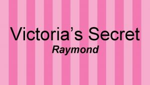 Victorias Secret Raymond Biography Roy Larson Raymond April
