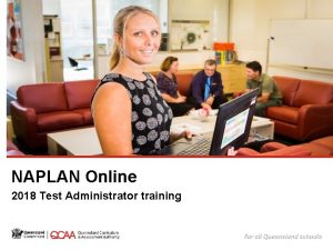 NAPLAN Online 2018 Test Administrator training Part A