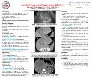 Apport de limagerie dans lhpatoblastome de lenfant A
