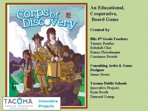 An Educational Cooperative Board Game Created by Blix