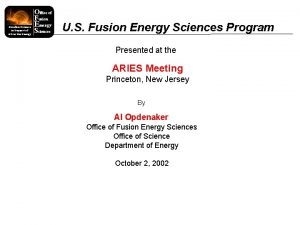 Excellent Science Excellent Support of inin Support of Excellent Science Excellent Support of inin Support of