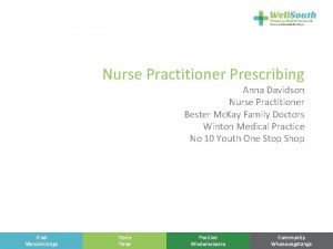 Nurse Practitioner Prescribing Anna Davidson Nurse Practitioner Bester