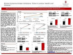 Bruton tyrosine kinase inhibitors Role in cardiac health