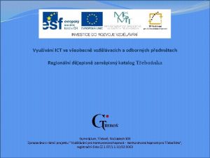 Vyuvn ICT ve veobecn vzdlvacch a odbornch pedmtech