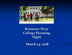 Kenmore West College Planning Night March 14 2018