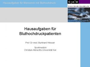 Hausaufgaben fr Menschen mit Bluthochdruck Hausaufgaben fr Bluthochdruckpatienten