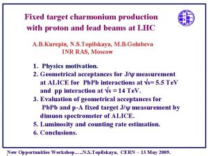 Fixed target charmonium production with proton and lead