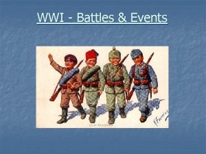 WWI Battles Events The Schlieffen Plan n The