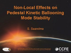 NonLocal Effects on Pedestal Kinetic Ballooning Mode Stability