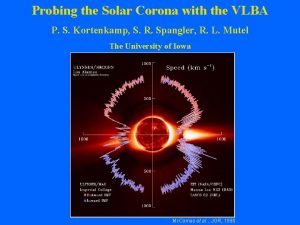 Probing the Solar Corona with the VLBA P