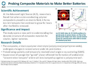 Probing Composite Materials to Make Better Batteries Scientific