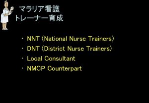 NNT National Nurse Trainers DNT District Nurse Trainers