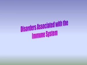 Infection and immunosuppression are failures of the immune