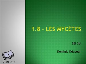 1 8 LES MYCTES SBI 3 U Dominic