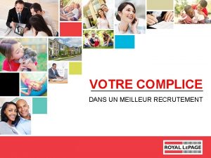 VOTRE COMPLICE DANS UN MEILLEUR RECRUTEMENT Thomas International