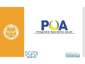 Operativa POA 2018 Gestin Planeacin Participat iva 27012022