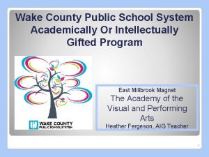 Wake County Public School System Academically Or Intellectually