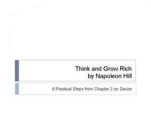 Think and Grow Rich by Napoleon Hill 6