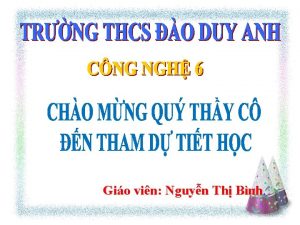 Gio vin Nguyn Th Bnh Kim tra bi