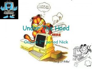 Under The Hood Ondaro 2 nd period Nick