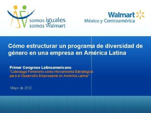 Cmo estructurar un programa de diversidad de gnero