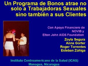 Un Programa de Bonos atrae no solo a