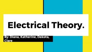 Electrical Theory By Diana Katherine Dakota Clare Receptacle