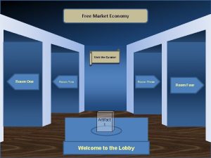 Free Market Economy Visit the Curator Room One