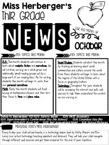 Miss Herbergers Thir Grade October Hot Topics This Miss Herbergers Thir Grade October Hot Topics This