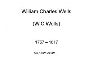 William Charles Wells W C Wells 1757 1817