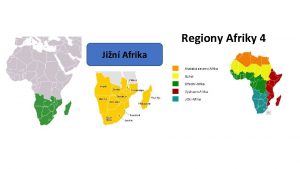 Regiony Afriky 4 Jin Afrika Jin Afrika od