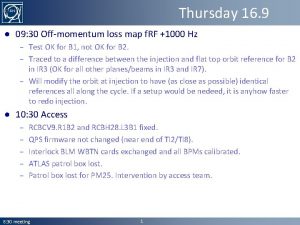 Thursday 16 9 09 30 Offmomentum loss map