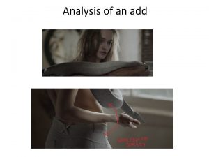 Analysis of an add Freddys trousers WR UP