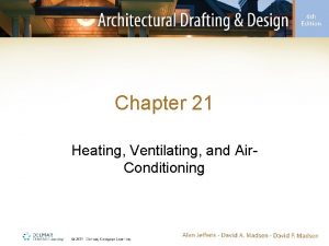 Chapter 21 Heating Ventilating and Air Conditioning Introduction