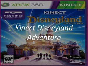 Kinect Disneyland Adventure Week 1 English Introducing Disneyland