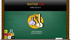 IKATAN ION KIMIA KELAS XION IKATAN Gusti Nurfajriah