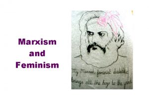 Marxism and Feminism Introduction Although gender differences on