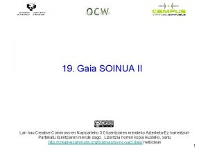 19 Gaia SOINUA II Lan hau Creative Commonsen