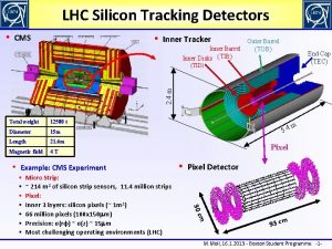 LHC Silicon Tracking Detectors CMS Inner Tracker Outer