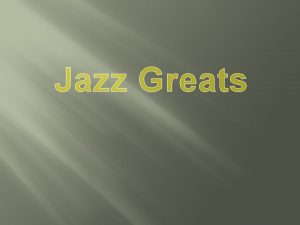 Jazz Greats Edward Kennedy Duke Ellington was born