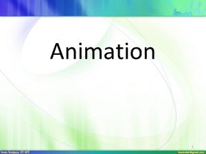 Animation 1 Learning Outcomes Pada akhir pertemuan ini