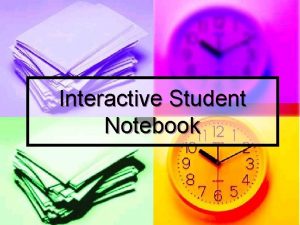 Interactive Student Notebook Cover n Decorate your cover