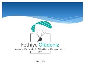 Ekim 2020 Mula Fethiye ldeniz Yama Parat ni